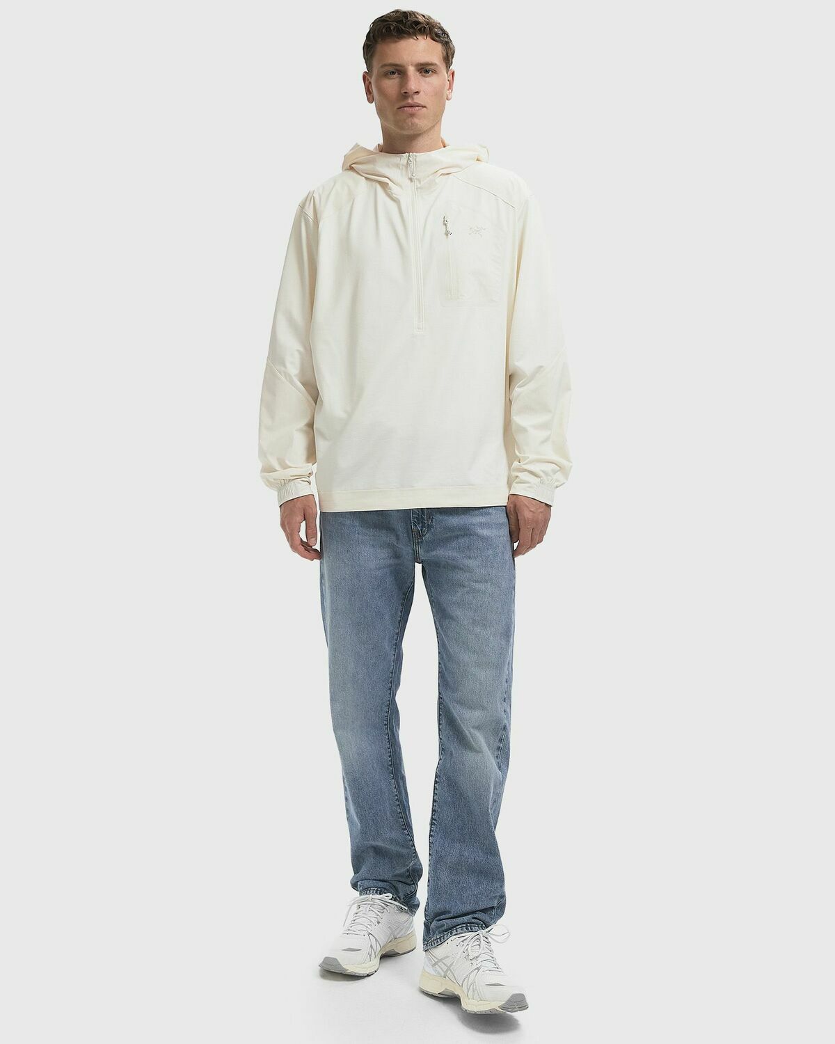 Arc´teryx Konseal SL Pullover Hoody White Mens Half-Zips/Hoody