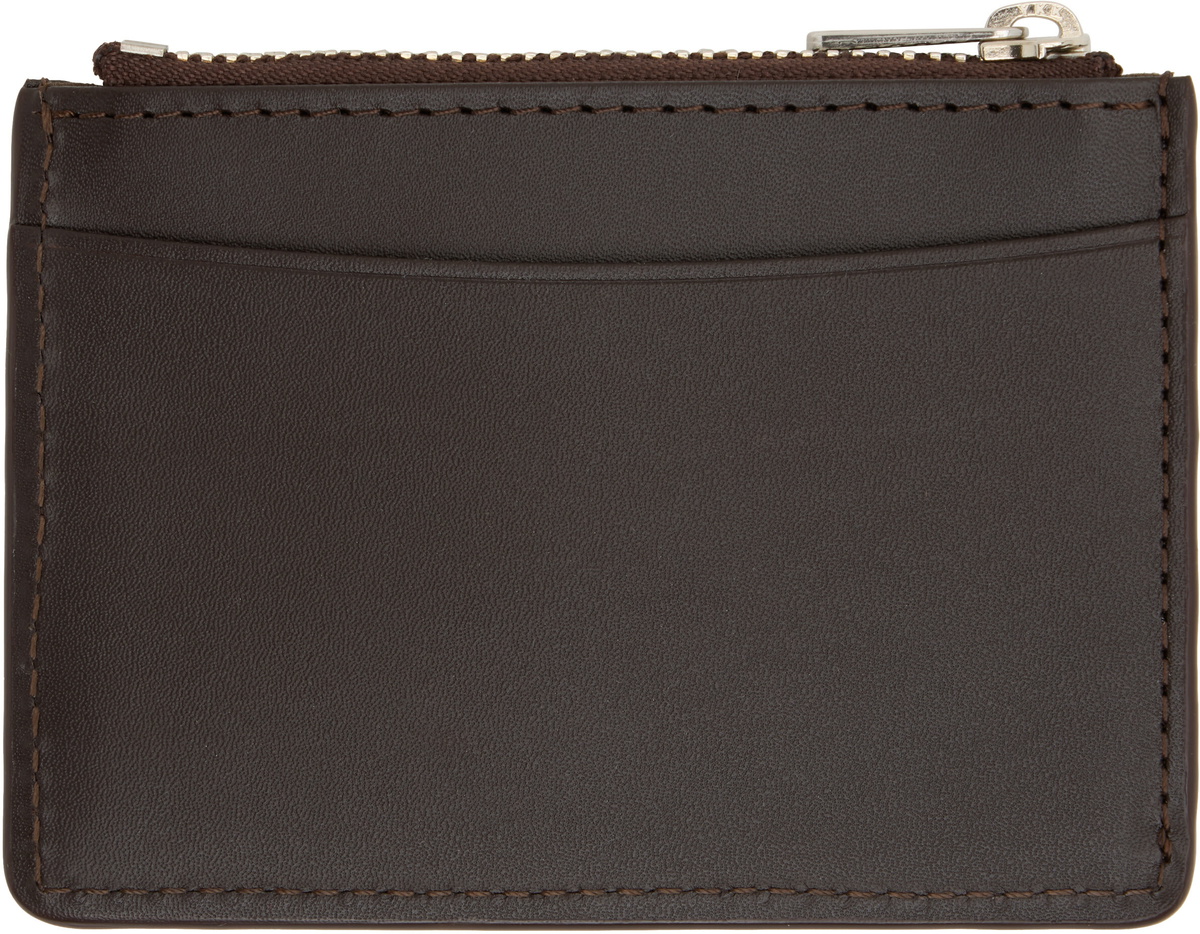 A.P.C. Brown Paris Card Holder