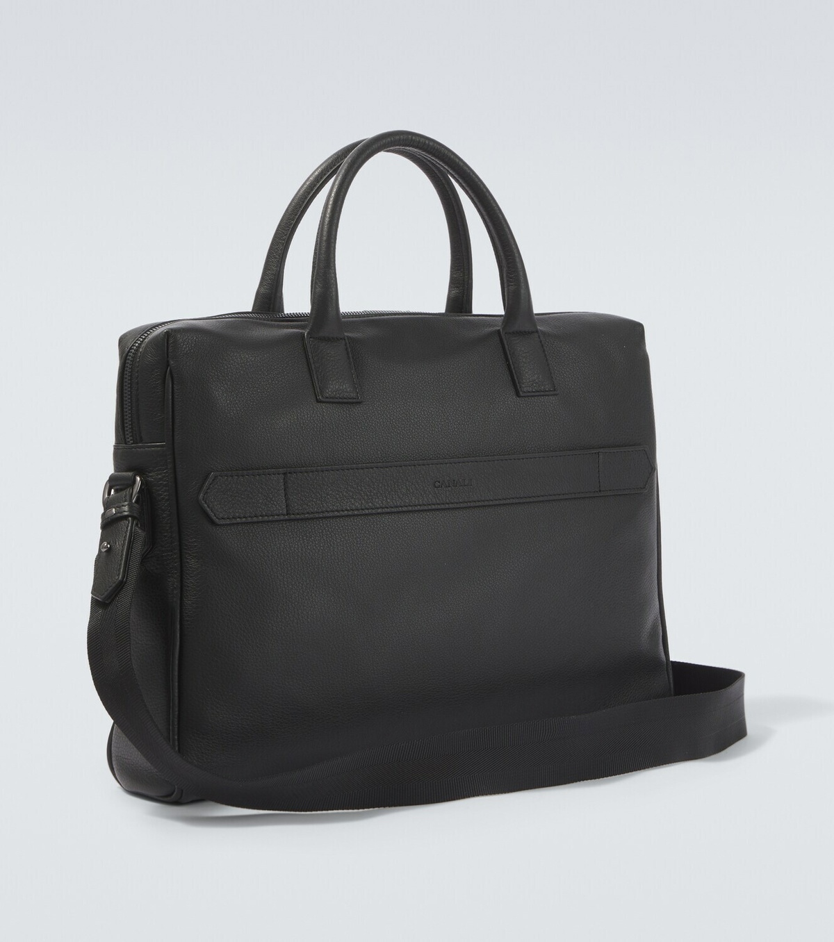 Canali Leather briefcase