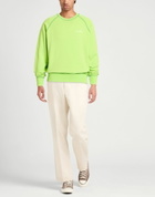 Shoe Mens Sweatshirt Lime in Green