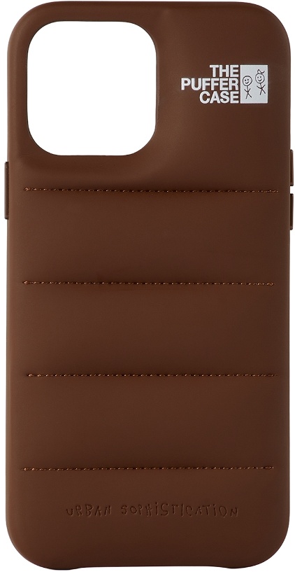Photo: Urban Sophistication Brown 'The Puffer' iPhone 13 Pro Max Case