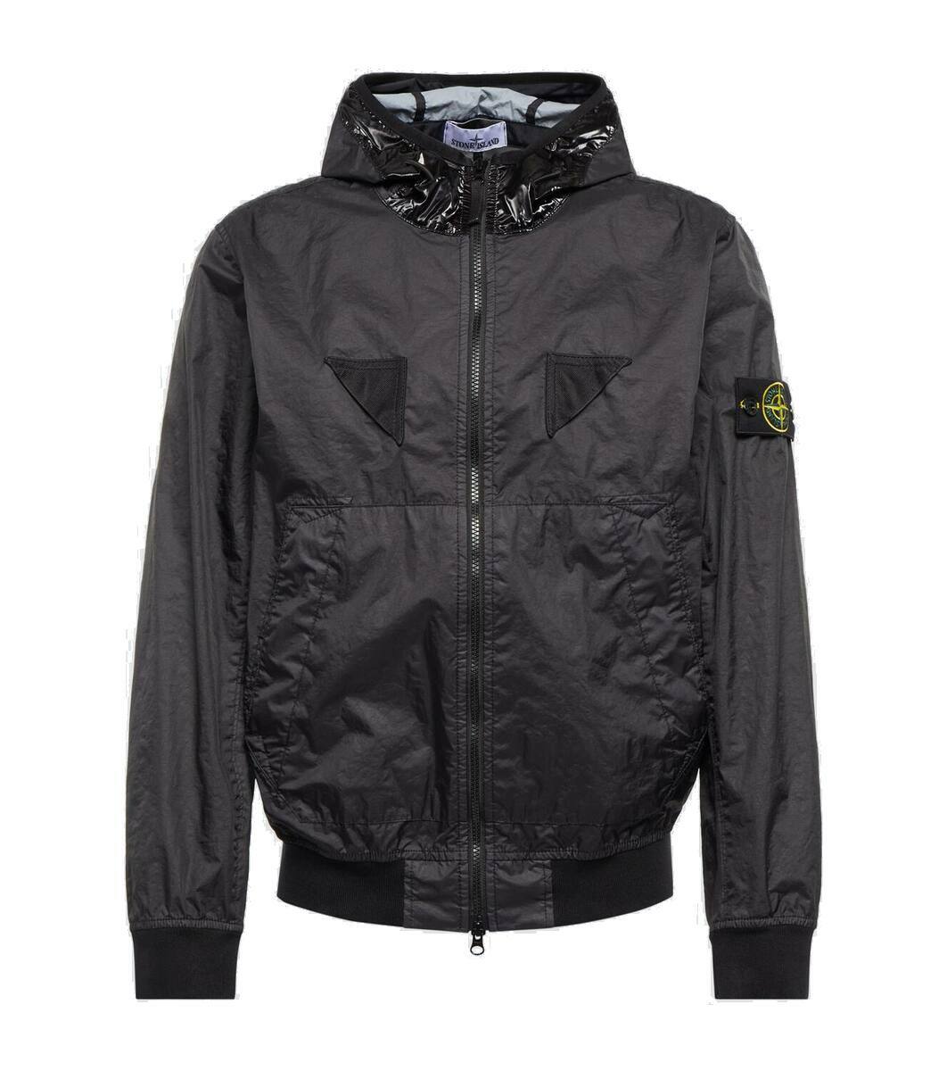 STONE  Hoodied Nylon Jacket Lサイズ Stone Island Nylon ripstop hooded jacket Stone Island