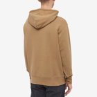 Norse Projects Men's Arne Logo Popover Hoody in Utility Khaki