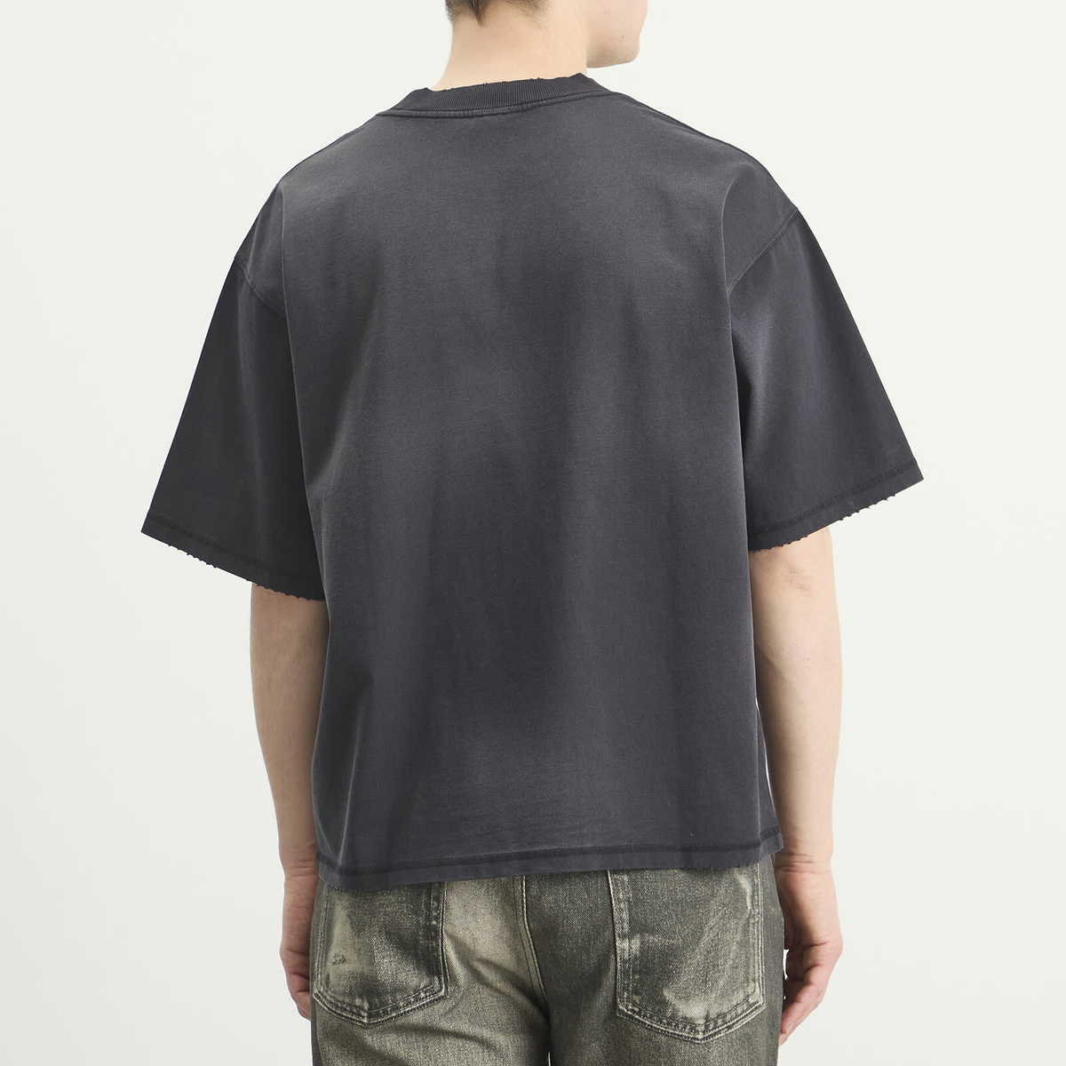 Won Hundred Men's Houston Astro T-shirt in Washed Black