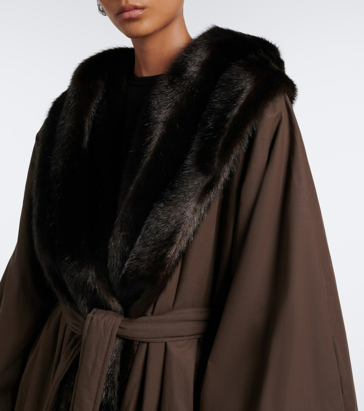 Magda Butrym Cotton wrap coat