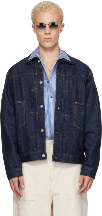 Photo: Ordinary Fits Navy 2nd Type Denim Jacket