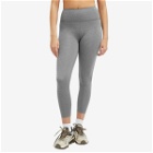 Girlfriend Collective Women's Float High-Rise 7/8 Leggings in Heather Gravel