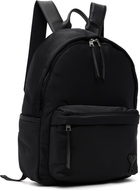 AMI Paris Black Nylon Marcel Backpack