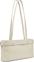 OSOI Off-White Shoulder Brocle Bag