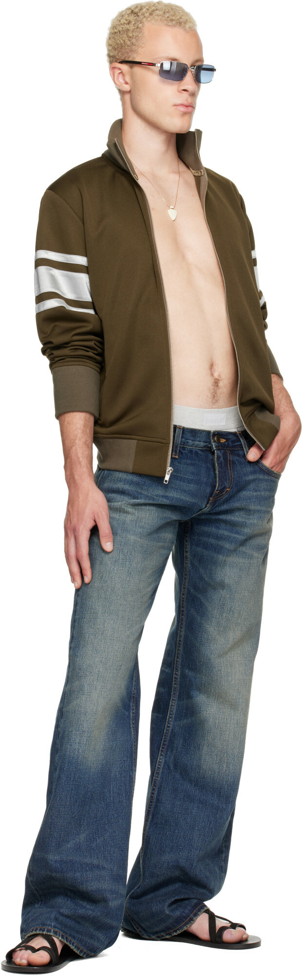 Raimundo Langlois Indigo Bootcut Jeans
