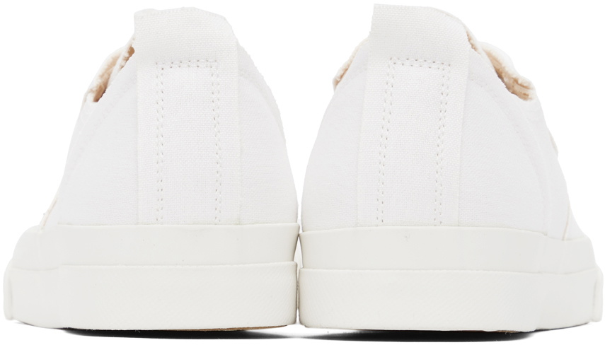 UNDERCOVER White Raw Edge Sneakers Undercover