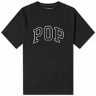 Pop Trading Company Men's Arch Logo T-Shirt in Black