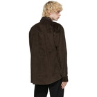 Youths in Balaclava Brown Corduroy Shirt