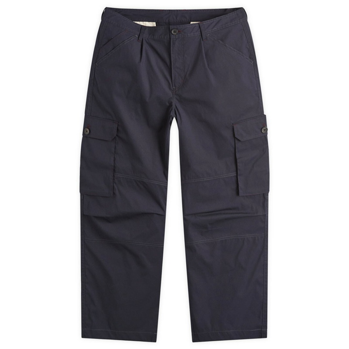 Photo: Paul Smith Men's Loose Fit Cargo Trousers in Navy