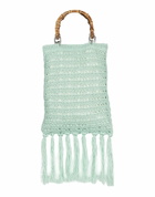 Erika Cavallini Womens Handbag Light in Green