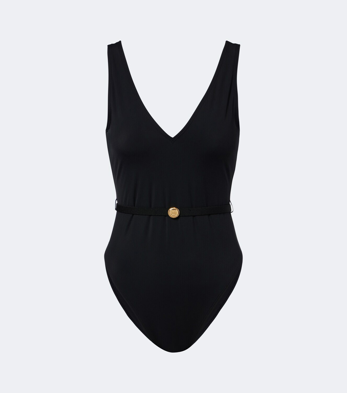 Tory Burch Double T belted swimsuit