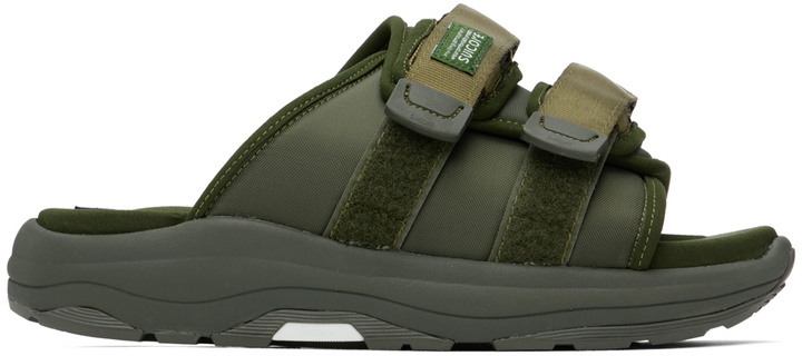 Photo: Suicoke Green MOTO-Run Sandals