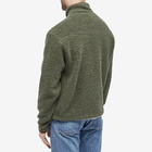 Drake's Men's Boucle Wool Fleece Jacket in Olive