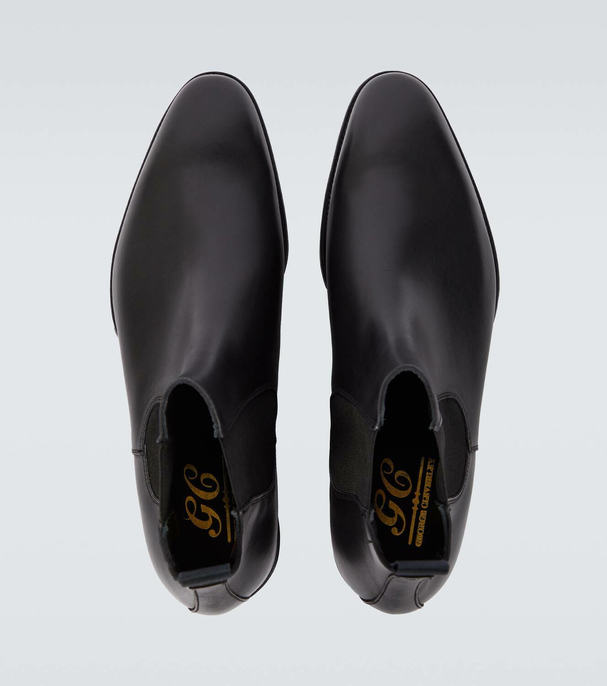 George Cleverley Jason leather Chelsea boots