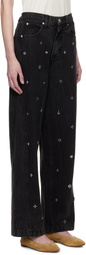 SEA NY Black Bala Jeans