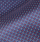 Brioni - 8cm Silk-Jacquard Tie - Navy