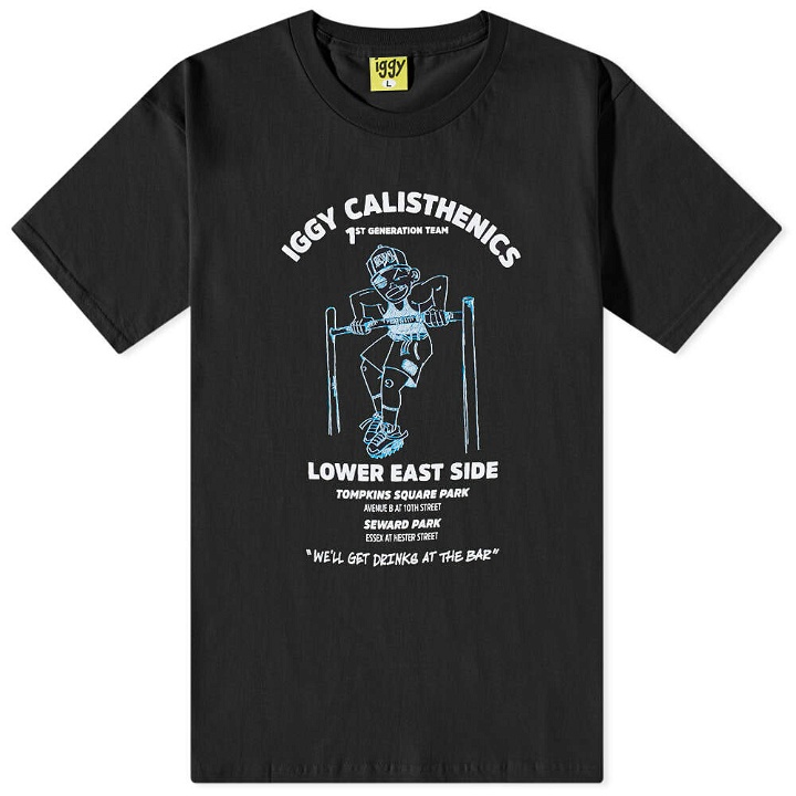 Photo: Iggy Men's Calisthenics Team T-Shirt in Black