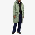 Taion Women's Hood Down Coat in Sage Green