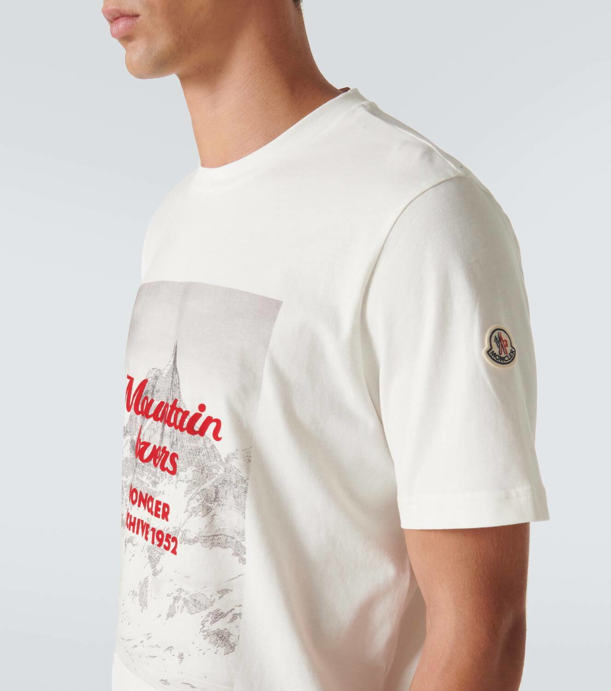 Moncler Logo cotton jersey T-shirt Moncler