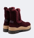 Bogner Arosa shearling-lined suede ankle boots