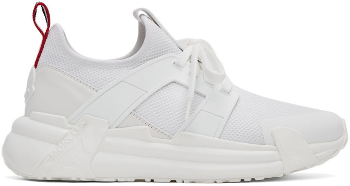 Photo: Moncler White Lunarove Sneakers