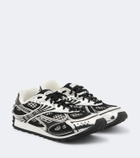 Bottega Veneta Orbit metallic sneakers