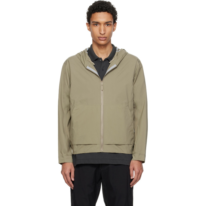 Photo: Veilance Taupe Demlo Hoody Jacket