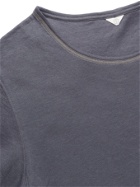 YINDIGO AM - Airknit Perforated Cotton T-Shirt - Gray - S