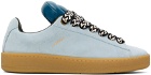 Lanvin Blue Future Edition P24 Curb Lite Sneakers