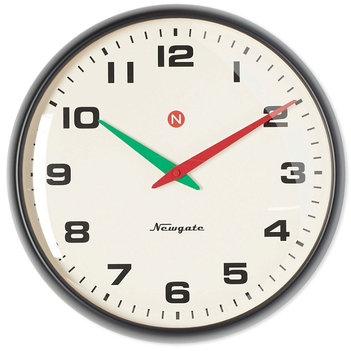 Photo: Newgate Clocks Superstore Wall Clock in Black