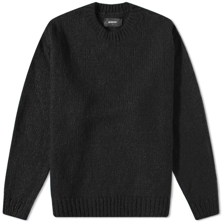 Photo: Represent Men's Mohair Sweater in Black