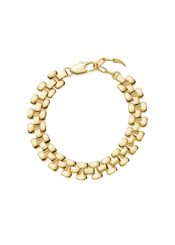 Photo: Missoma Timepiece 18ct Gold Plated Bracelet