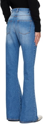 EGONlab Blue Wide-Leg Jeans