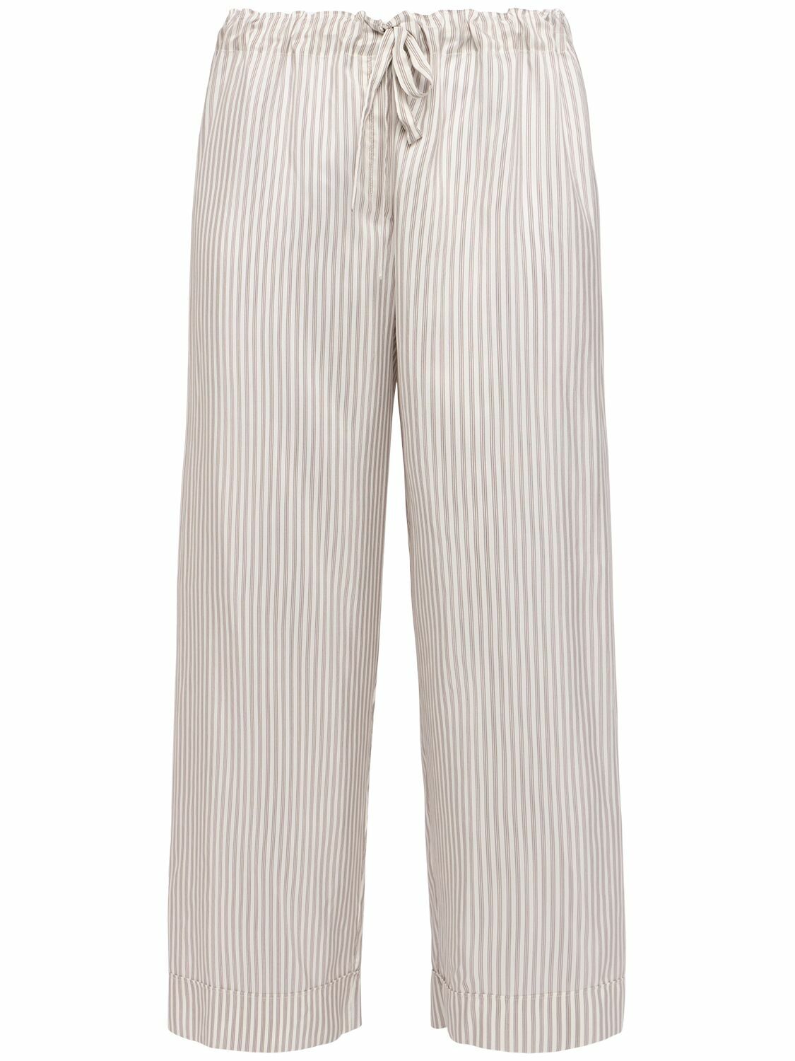 パンツ THE ROW wide-leg pants by antone White Antone high-rise linen wide-leg pants in white - The Row