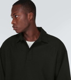 The Frankie Shop Dennis polo woven sweater