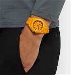 Bamford Watch Department - Mayfair Rubber Watch - Yellow