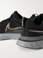 Nike Running - React Infinity Run 2 Flyknit Running Sneakers - Black