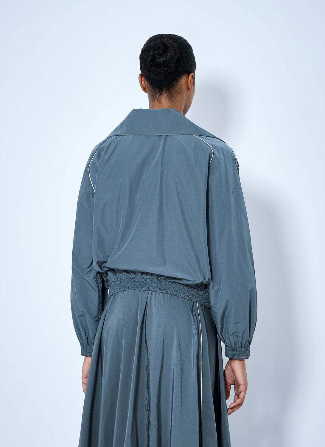 Balenciaga High Collar Tracksuit Jacket