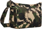 BAPE Green Map Camo Bag