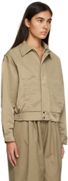 Birrot Khaki Giwa Bomber Jacket