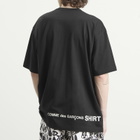 Comme des Garçons SHIRT Men's Oversized Printed Jersey in Black