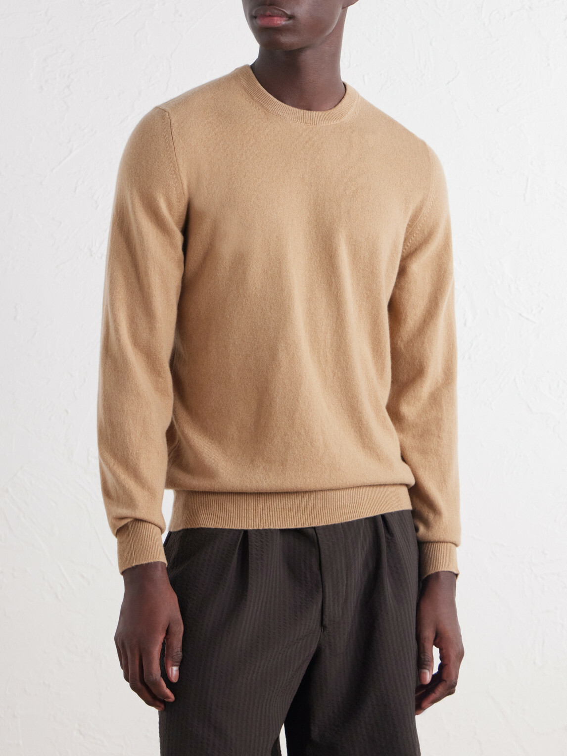 FEDELI - Argentina Cashmere Sweater - Neutrals