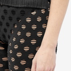 Maisie Wilen Women's Perforated Shorts in Black