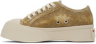 Marni Tan Pablo Low-Top Lace-Up Sneakers