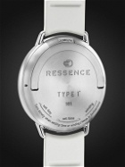Ressence - Type 1° Round Mechanical 42mm Titanium and Rubber Watch
